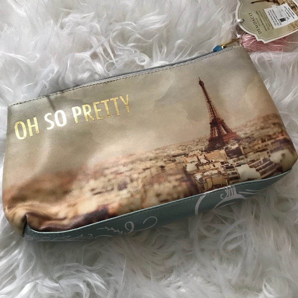 Demdaco  oh so pretty Paris zip pouch